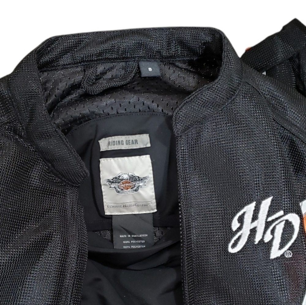 Harley Davidson Mesh Riding Jacket - Picture 5 of 7